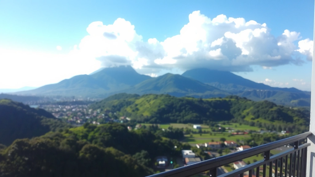 Vista da varanda - Residencial Toscana