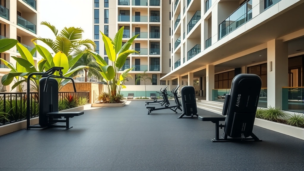 Academia do Residencial Toscana