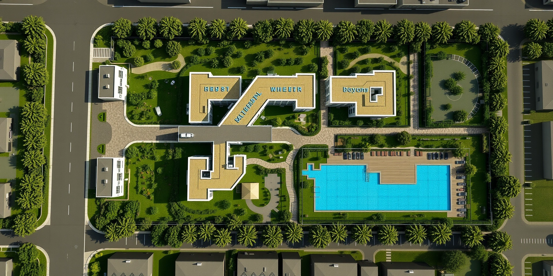 Implantação Residencial Toscana